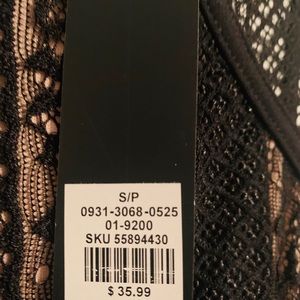 Black and nude jumpsuit